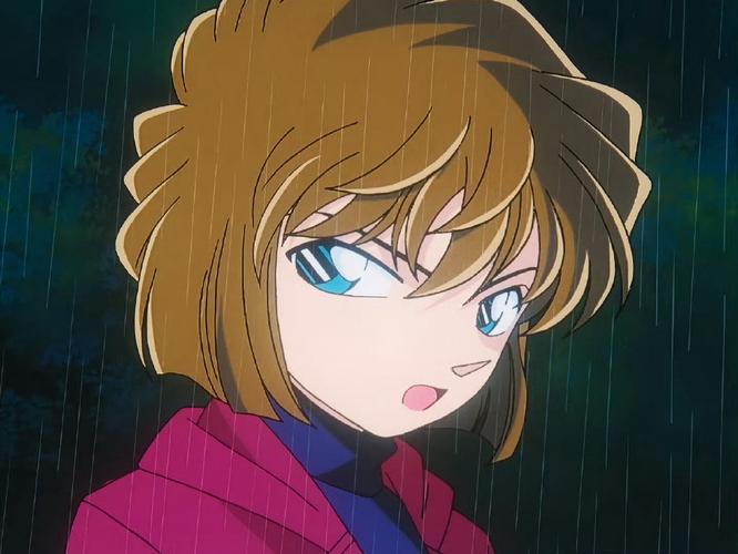 灰原哀头发什么颜色_柯南里人气超高的神秘角色