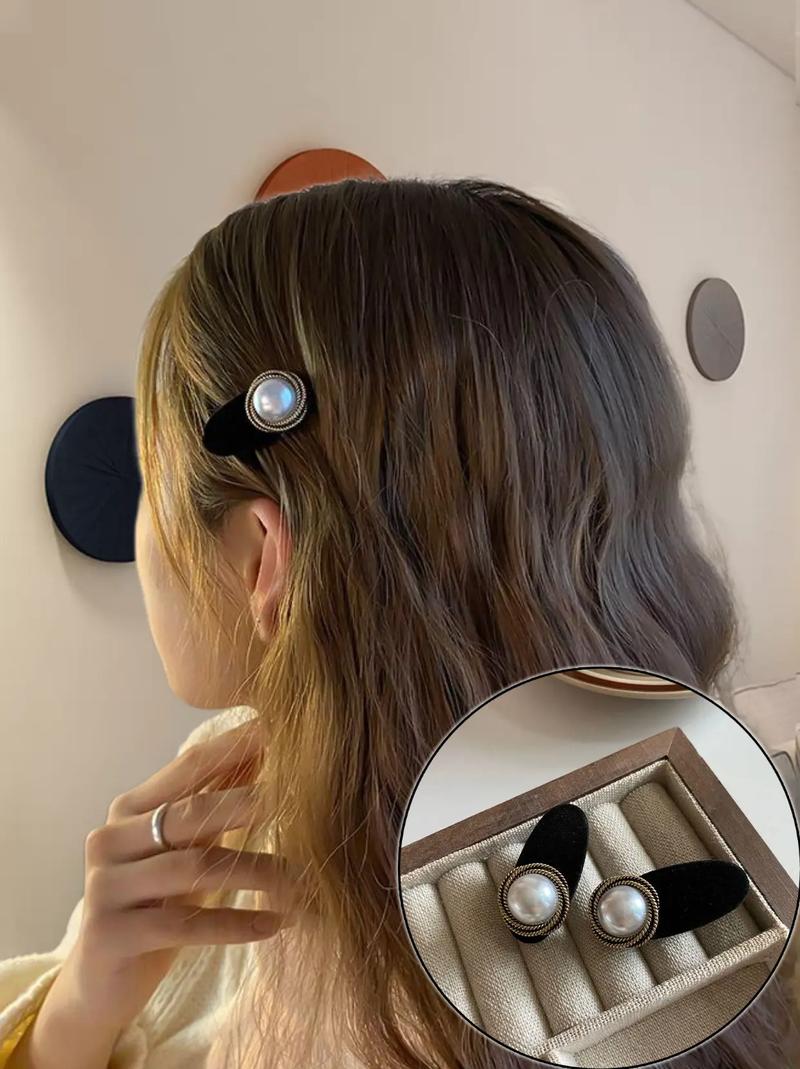 小鸭嘴夹刘海边夹怎么用_轻盈无痕，精致日常发夹