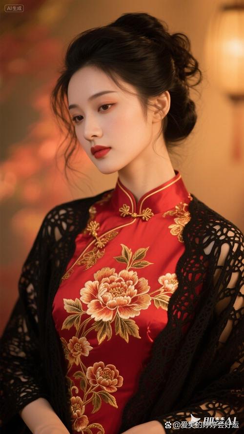 红丝绒旗袍配什么发型_复古港风演绎东方韵味 红丝绒旗袍配什么发型_复古港风演绎东方韵味