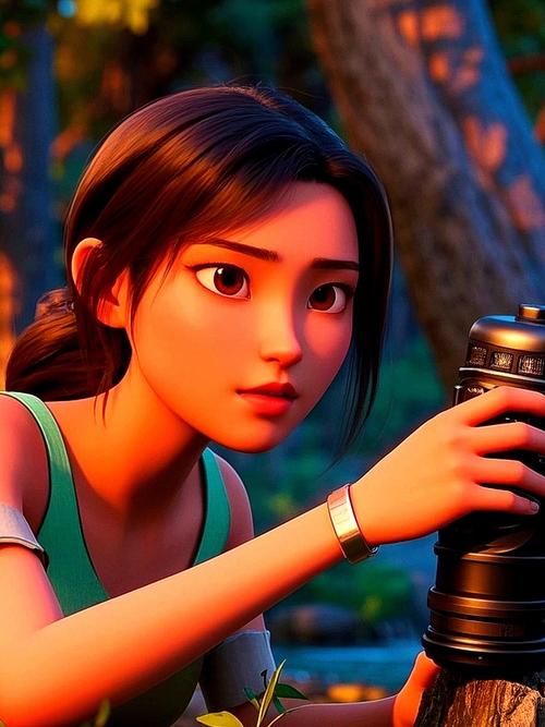 熊出没赵琳发型_红衣搭短裤，分头显成熟，背书包引热议