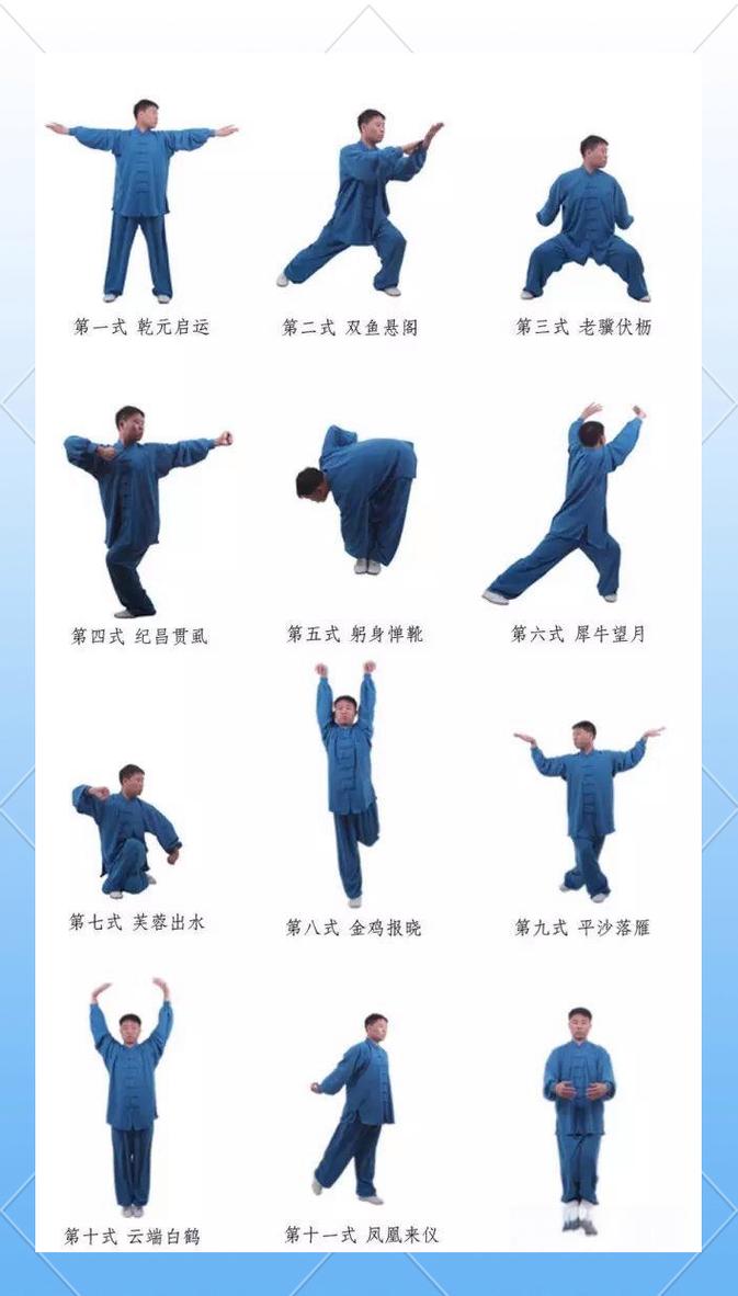 少林拳十二式动作_少林十二基本姿势，强身健体好入门
