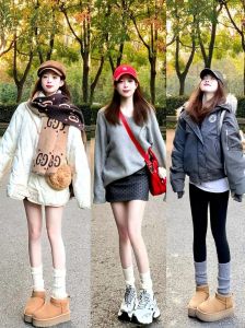 清冷温柔韩系穿搭分享秋冬_清冷温柔，基础也高级