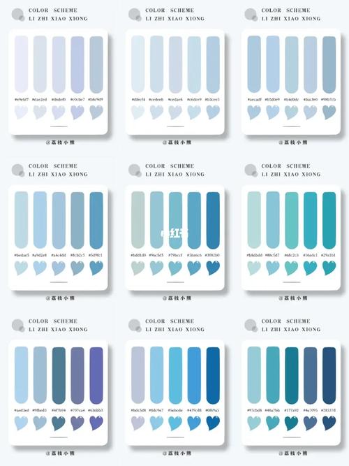 海蓝色的三个高级配色_春夏配白米，秋冬搭暖色，尽显优雅气质！