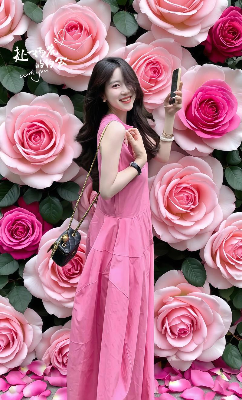 穿粉色裙子拍照搭配背景_粉色裙子百搭,拍照好看,时尚必备! 穿粉色裙子拍照搭配背景_粉色裙子百搭,拍照好看,时尚必备!