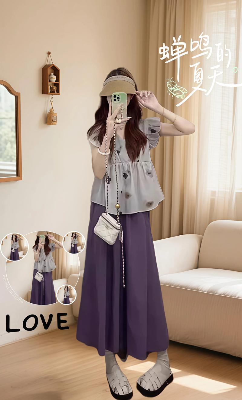 下摆裙式上衣如果搭配_V领褶裥荷叶边上衣,显瘦显气质 下摆裙式上衣如果搭配_V领褶裥荷叶边上衣,显瘦显气质