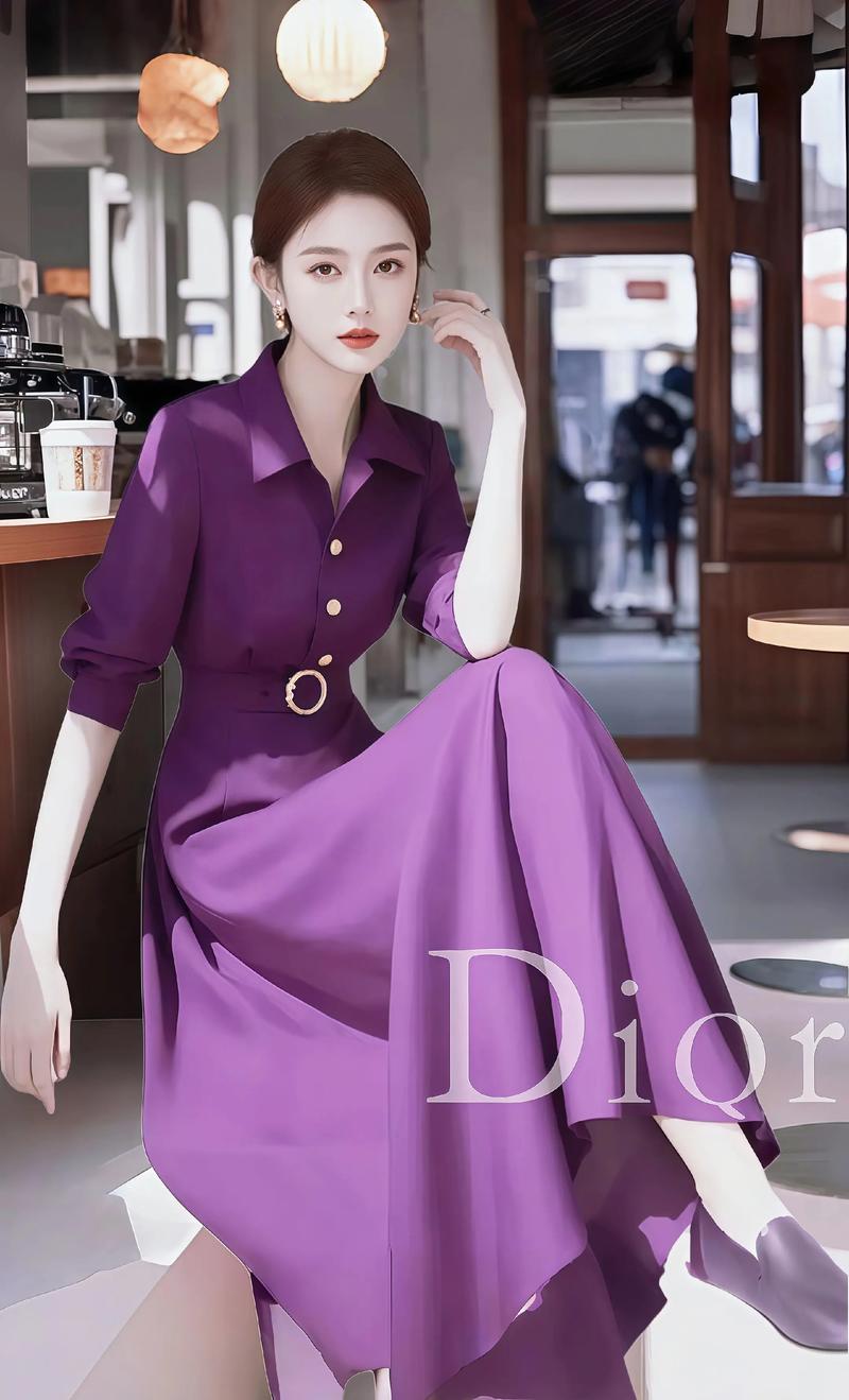 暗紫红色裙子配什么花色上衣_浅紫上衣配暗红裙,优雅时尚显气质 暗紫红色裙子配什么花色上衣_浅紫上衣配暗红裙,优雅时尚显气质