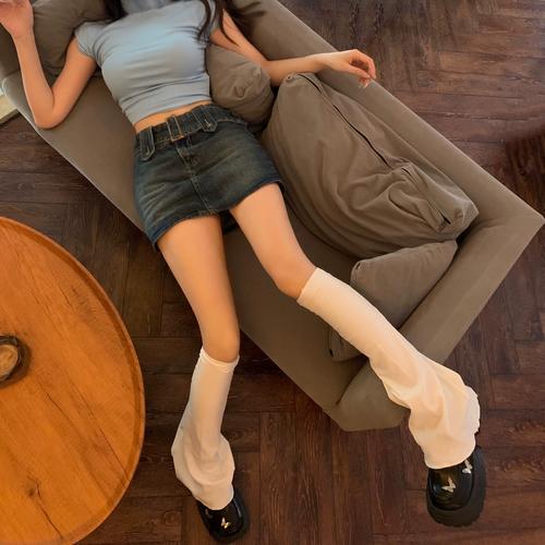 腿弯适合穿小腿袜吗_过膝袜和大腿袜如何修饰腿型