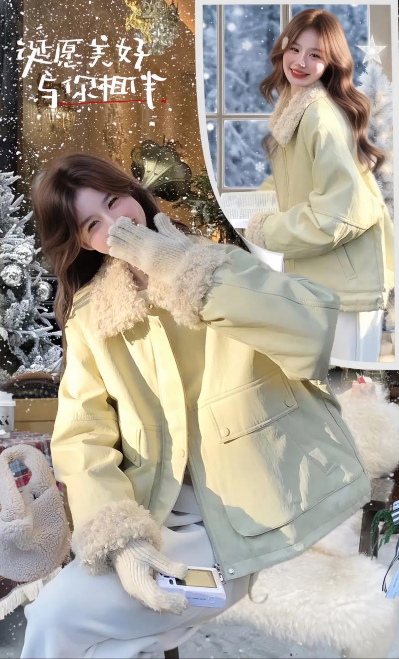 黃色羽绒服配什么颜色毛衣_黄色羽绒服这样搭才好看！