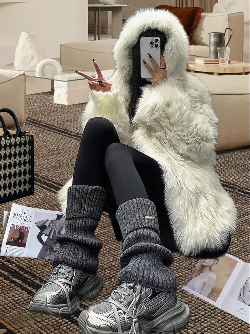 有堆堆袜搭配的鞋子_堆堆袜时尚搭配，穿出个性俏皮感！