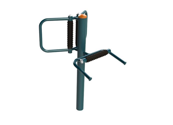 在健身器材上按摩腰背部可以吗_健身器材锻炼全身，增强力量心肺