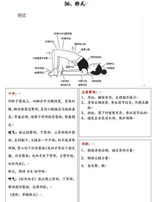 练桥式的好处_强腰背，改善体态，缓解疼痛