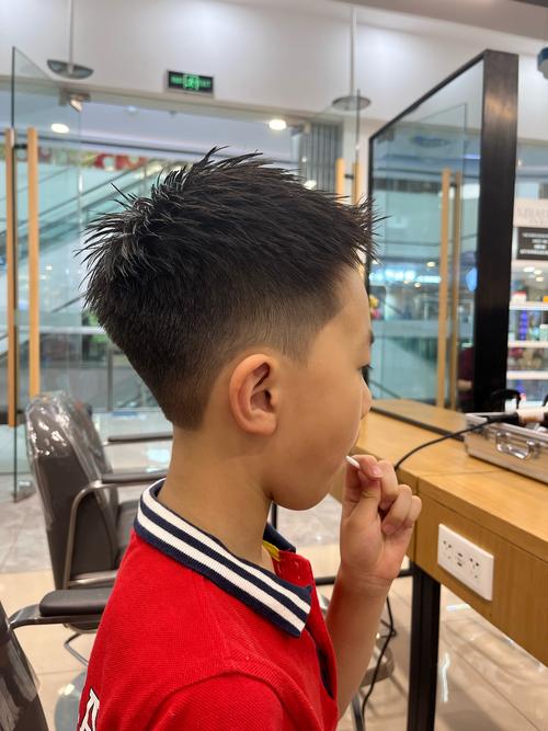 四年级男孩的发型_流行渐变推边毛刺造型,选对显个性 四年级男孩的发型_流行渐变推边毛刺造型,选对显个性