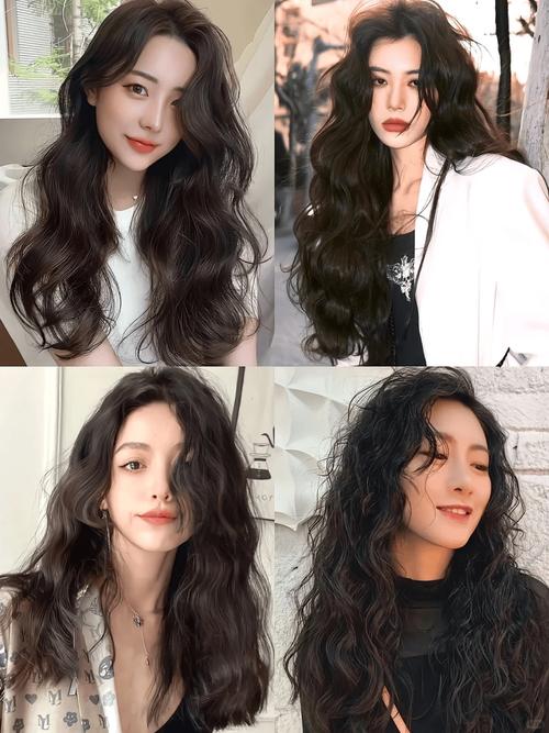 超大波浪卷发，时尚百搭显魅力