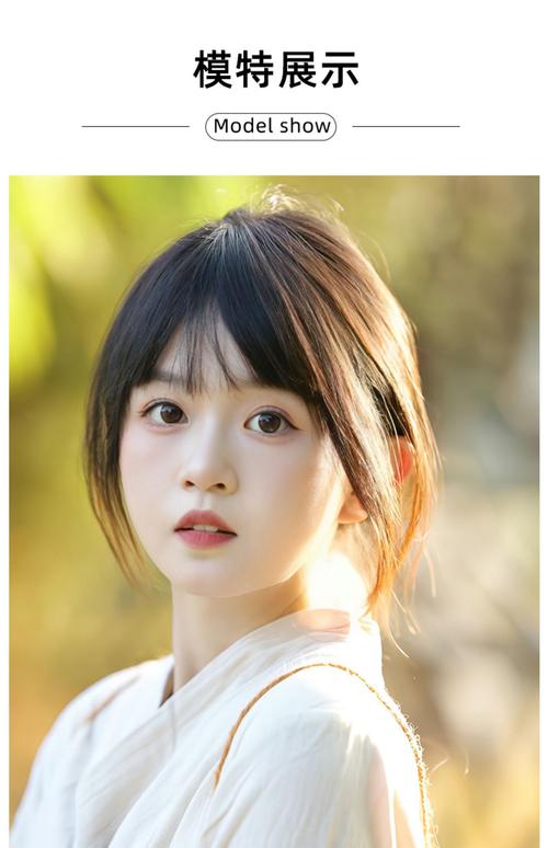 齐额刘海：修饰脸型，韩式减龄显精致