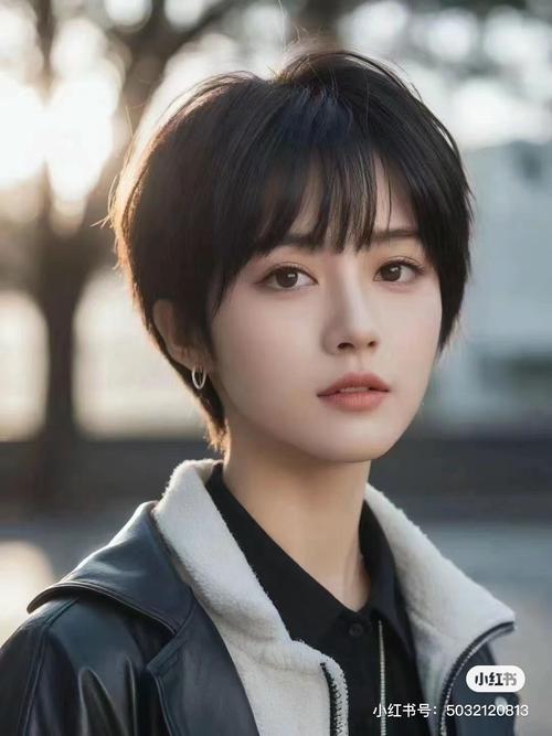 侧不过耳的短发_短发推边，显年轻气质，职场时尚必备