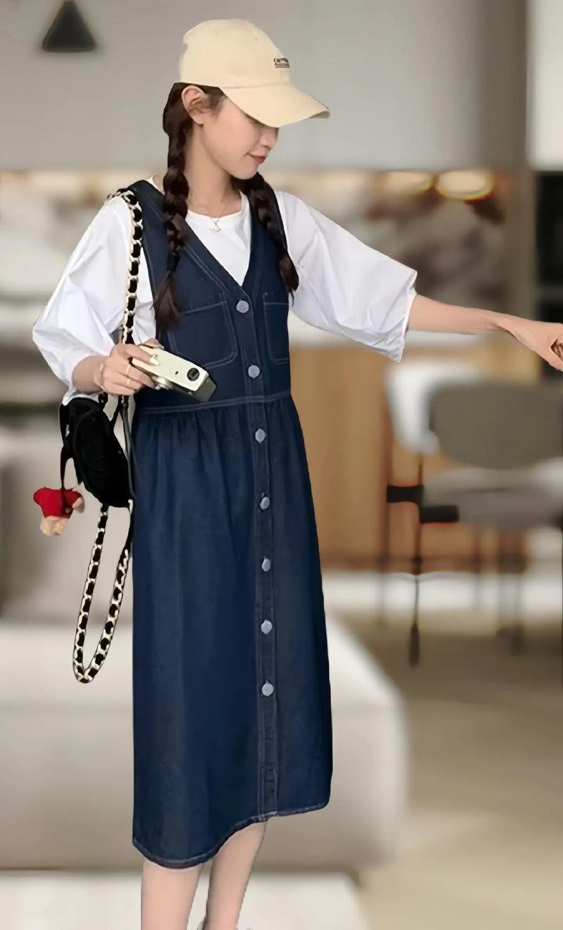 穿背带裙扎什么头发合适_背带裙配发型，小公主更俏皮可爱