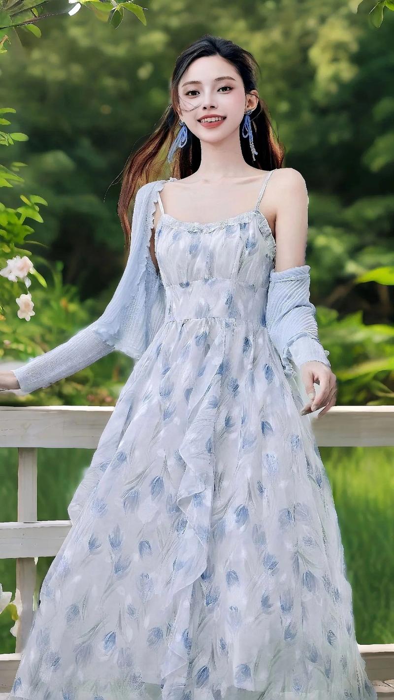 穿披肩吊带裙适合什么发型_披肩吊带裙配发型，气质加分！