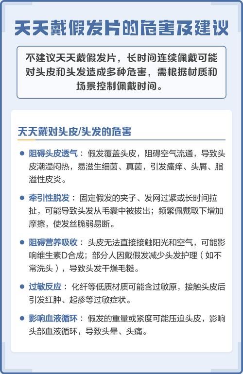 戴假发对头发有坏处吗_戴假发小心头皮炎,选对勤洗很重要! 戴假发对头发有坏处吗_戴假发小心头皮炎,选对勤洗很重要!