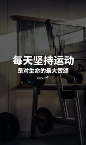 只要你坚持锻炼身体_坚持锻炼，收获健康好身材！