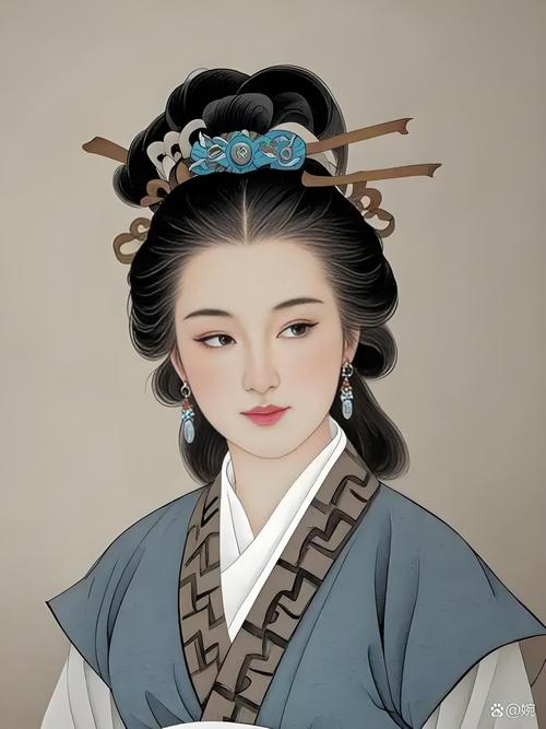 汉末女性发型_发型显身份与优雅 汉末女性发型_发型显身份与优雅