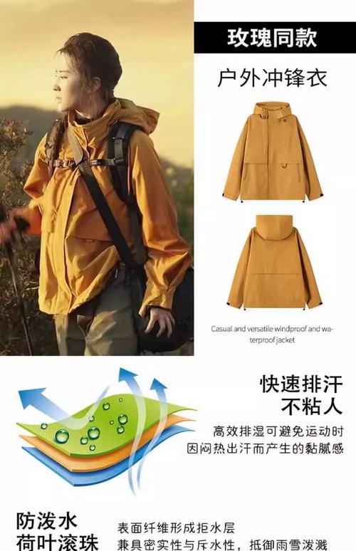 黄冲锋衣三个最佳配色_活力沉稳，户外吸睛，穿搭有讲究！