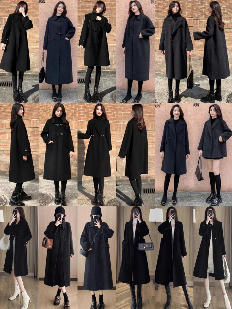 配呢子大衣的裤子女_通勤休闲两不误，轻松穿出高级感！