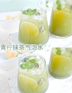 抹茶青柠冰沙的最佳配方_清爽解暑，颜值口感双在线