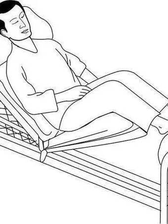 半坐卧位姿势_调好体位促康复