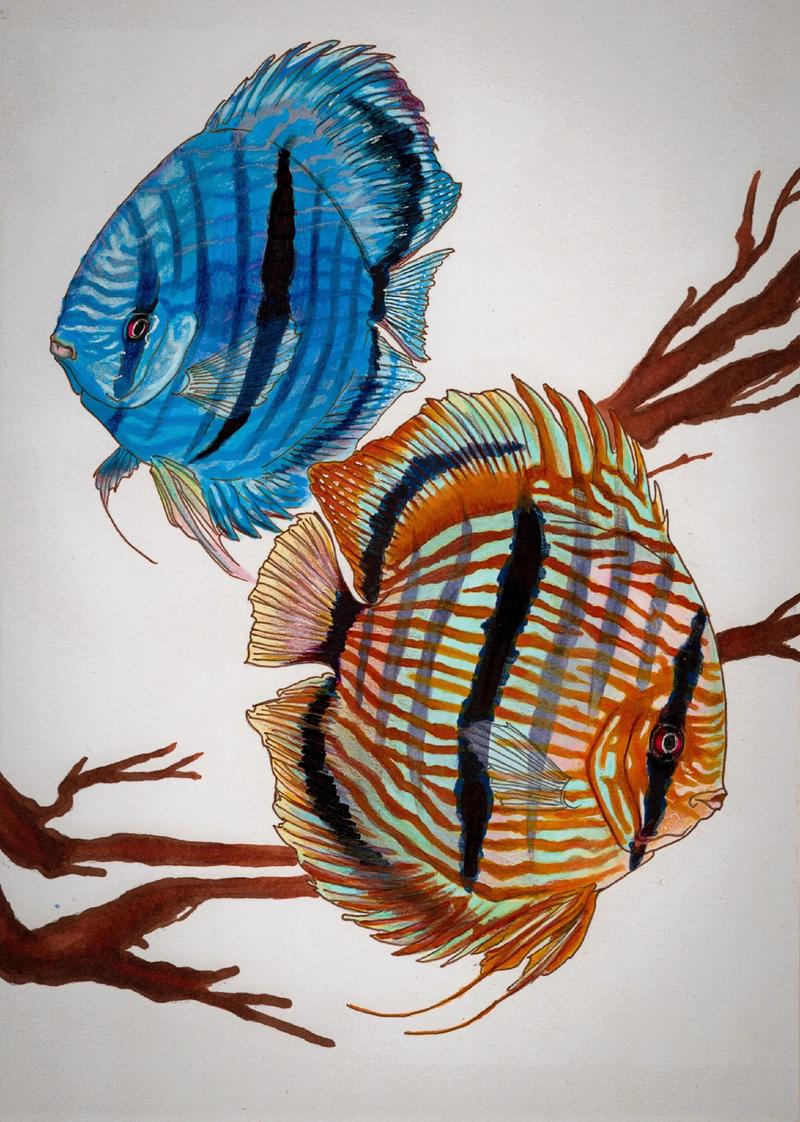 马克笔神仙配色_玫瑰马克笔渐变3D打印笔，创意迷你宠物模型