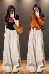 大粗腿适合穿什么裤子_选对裤子显腿细，藏肉显高！