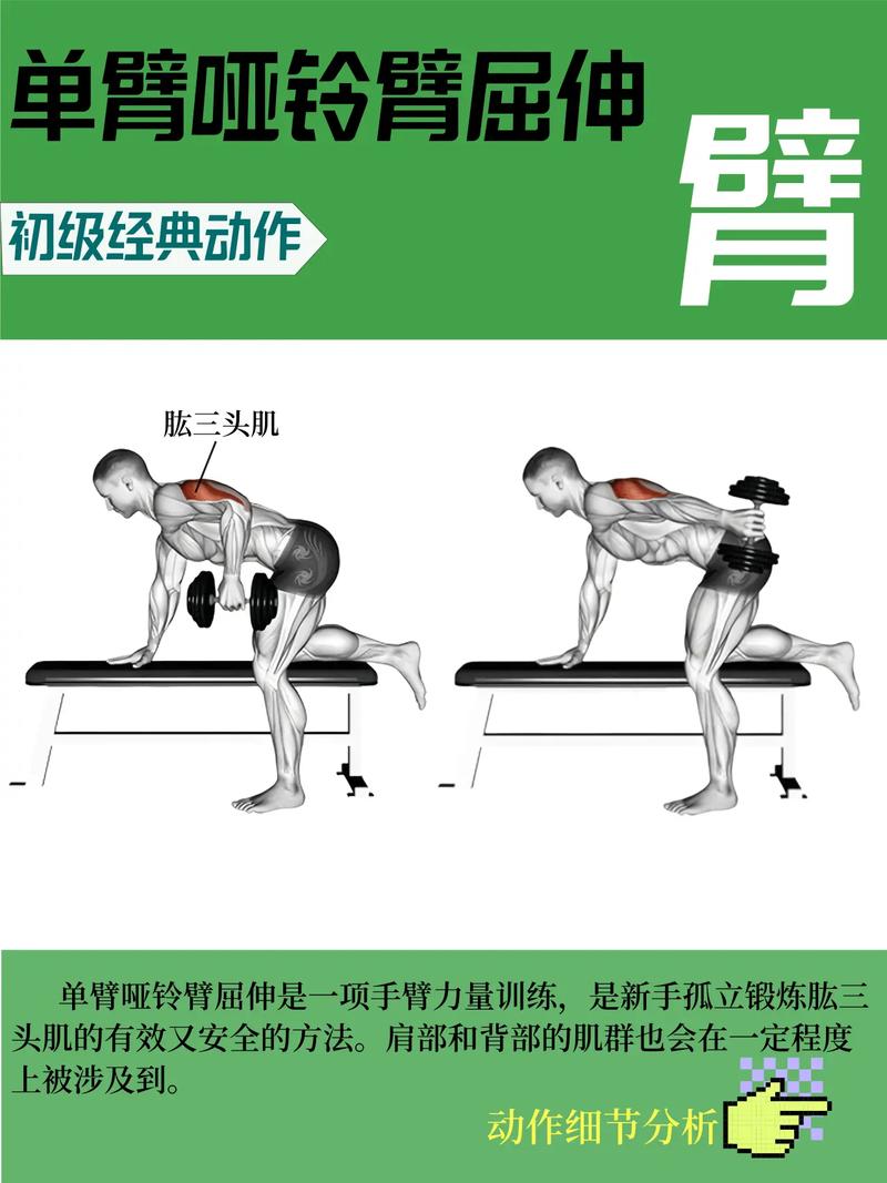 附身臂屈伸练的三头哪里_臂屈伸练肱三头肌，长头内侧头都练到