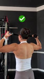 绳索练肩的动作_多样动作助你塑美肩