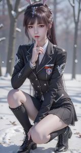 小舞的七种纯欲穿搭亮相_毛衣皮裙到仙女裙，纯欲气质惊艳亮相